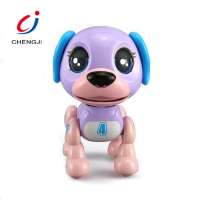 50% Discount Popular Russian Pocket Smart Puppy Walking Music Pet Toys Intelligent Robot Dog